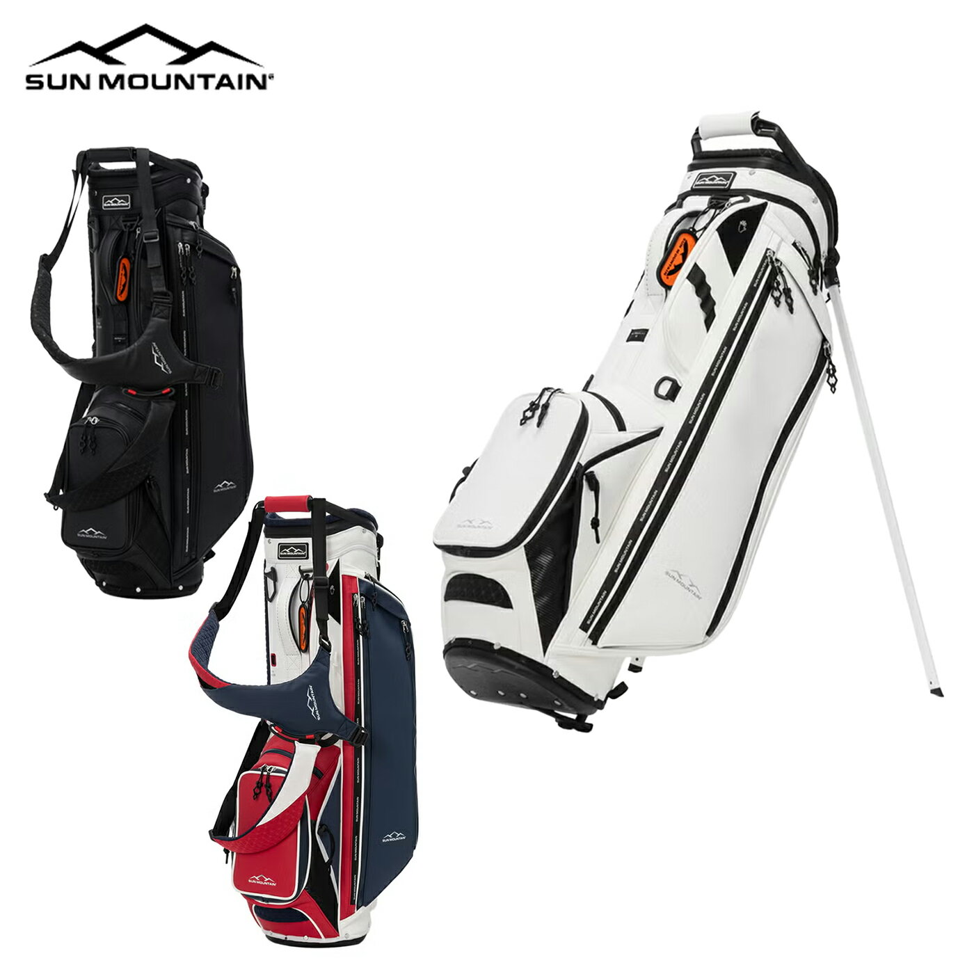 乐天商城 - サンマウンテン ゴルフ スタンドキャディバッグ SUMG6SC2 SUN MOUNTAIN 2026S/S
