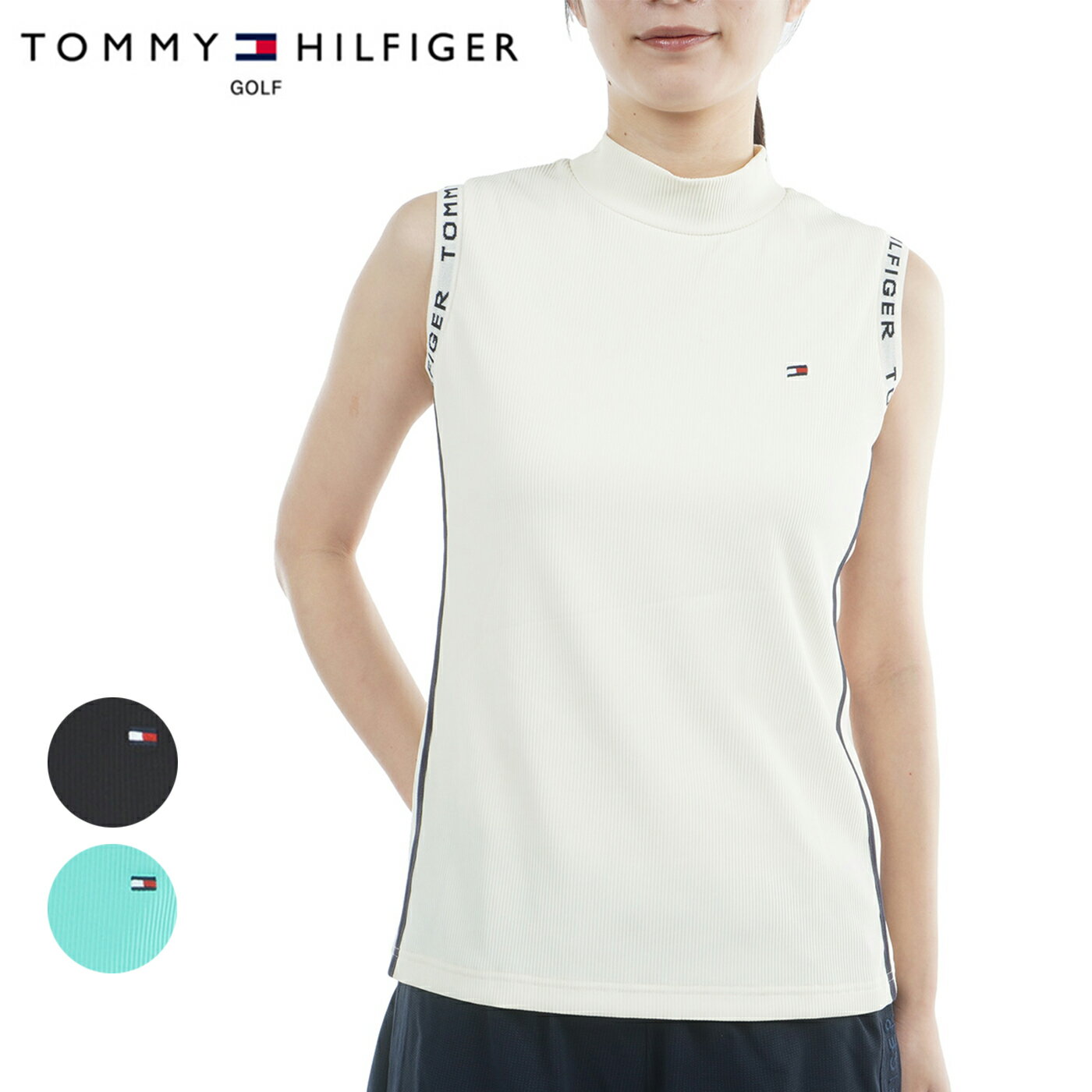 樂天商城 - トミーヒルフィガー ウェア レディース モックシャツ 春夏 THLA631 TOMMY HILFIGER 2026S/S