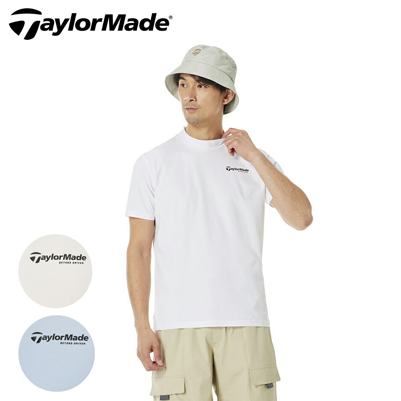 樂天商城 - テーラーメイド ゴルフ ウェア メンズ モックシャツ 春夏 TL776 TaylorMade 2026S/S