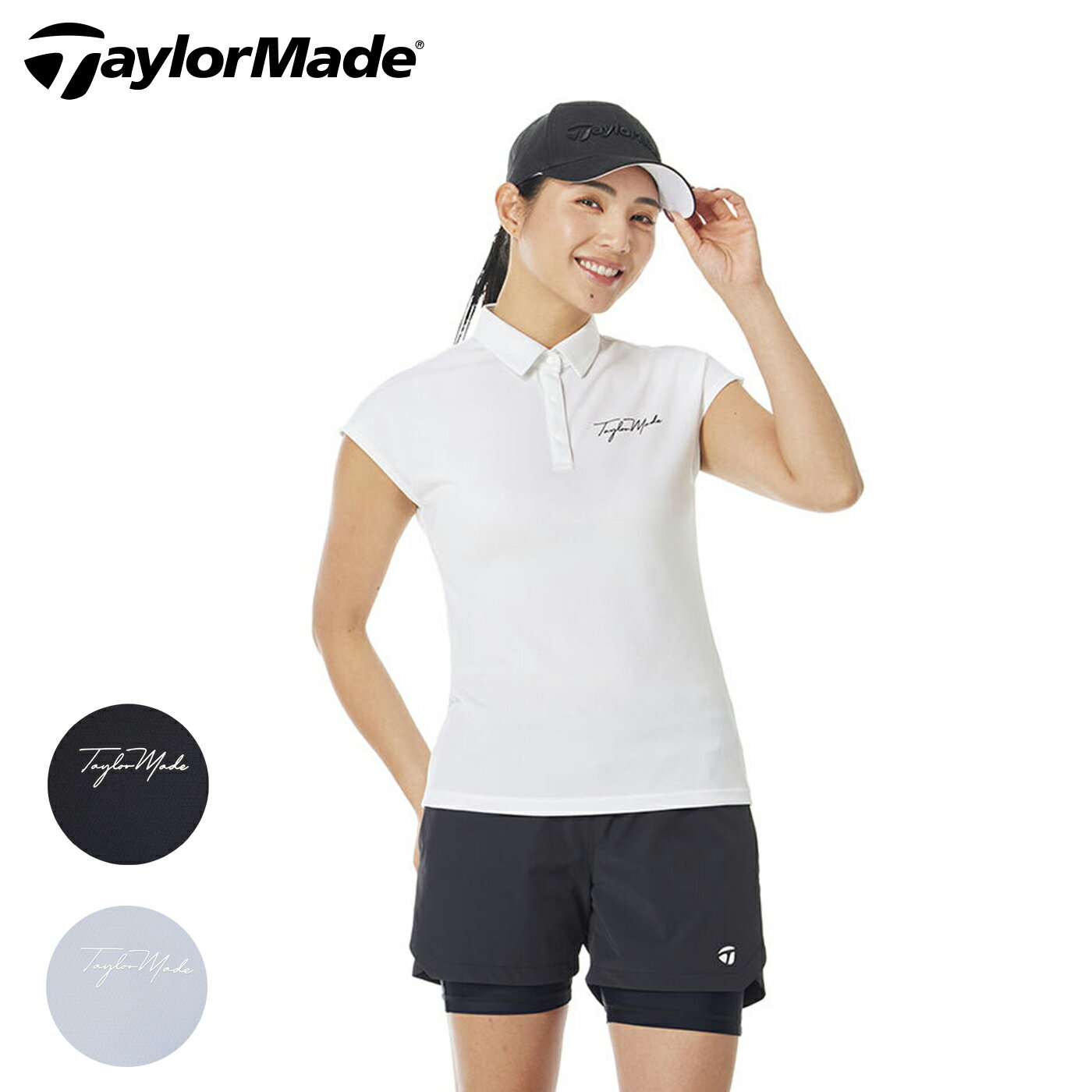 乐天商城 - テーラーメイド ゴルフ ウェア レディース ポロシャツ 春夏 TL827 TaylorMade 2026S/S