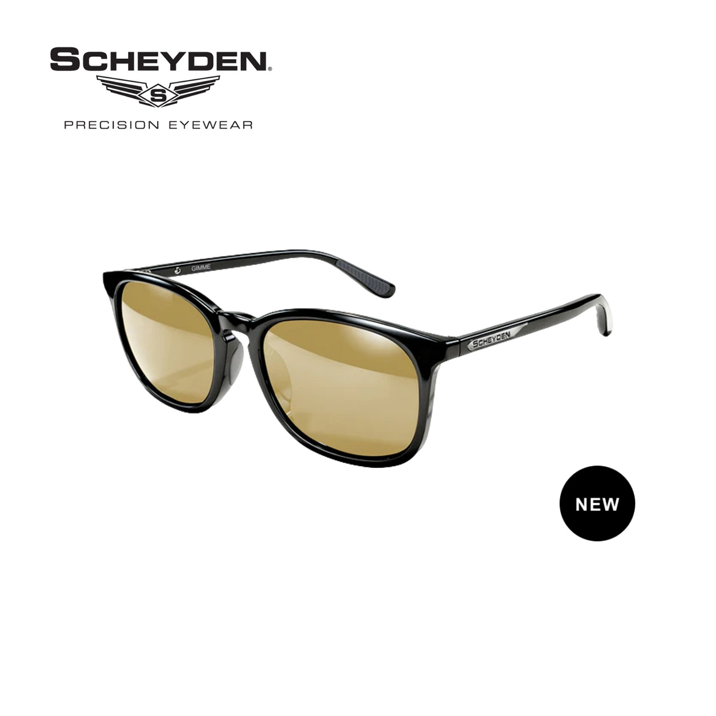 SCHEYDEN シェイデン サングラス GOLF GIMME Black LT33 Light bronze lens 2026