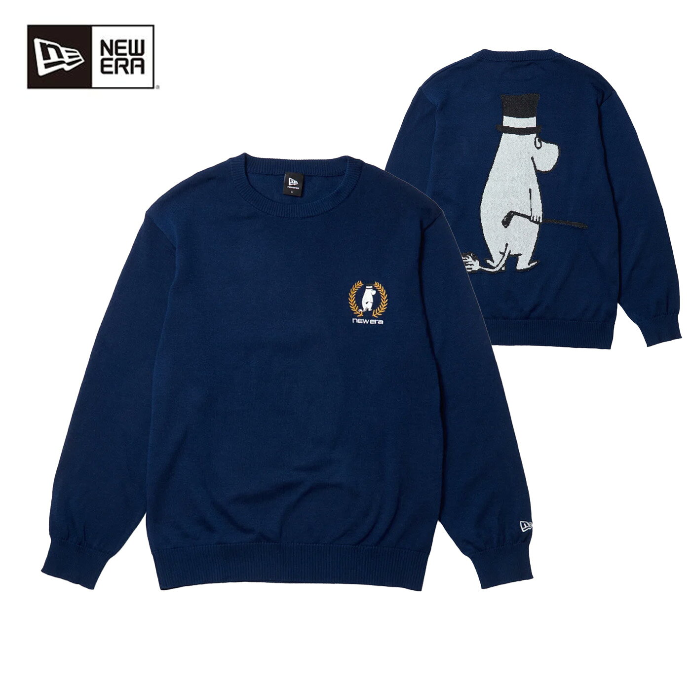 【NEW】ニューエラ/NEW ERA ニットセーター Moomin ムーミンパパ 15154973 ウェア メンズ レディース 2026F/W