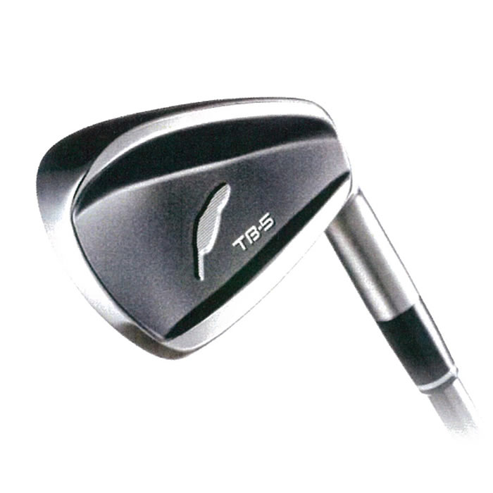 ●フォーティーン TB-5 FORGED BLACK Edition アイアン FS-90iブラック スチールシャフト 5本セット(#6〜PW)