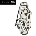 BELDING ベルディング キャディバッグ【メンズ】XLスタッフバッグ・カウパッチ(9.5インチ) HBCB-950135