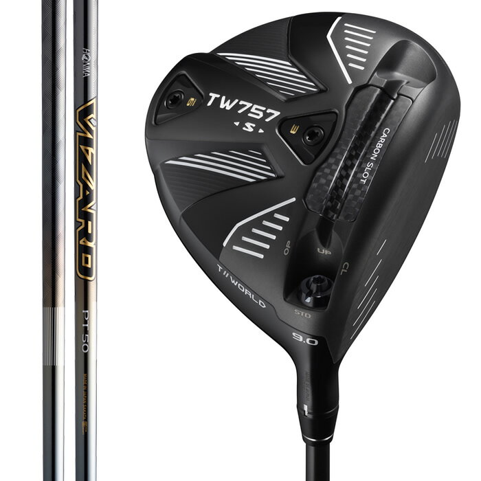 ☆マラソン期間中限定☆ポイントアップ中!2022 HONMA GOLF ホンマゴルフ TW757 S ドライバー VIZARD Platinum シャフト