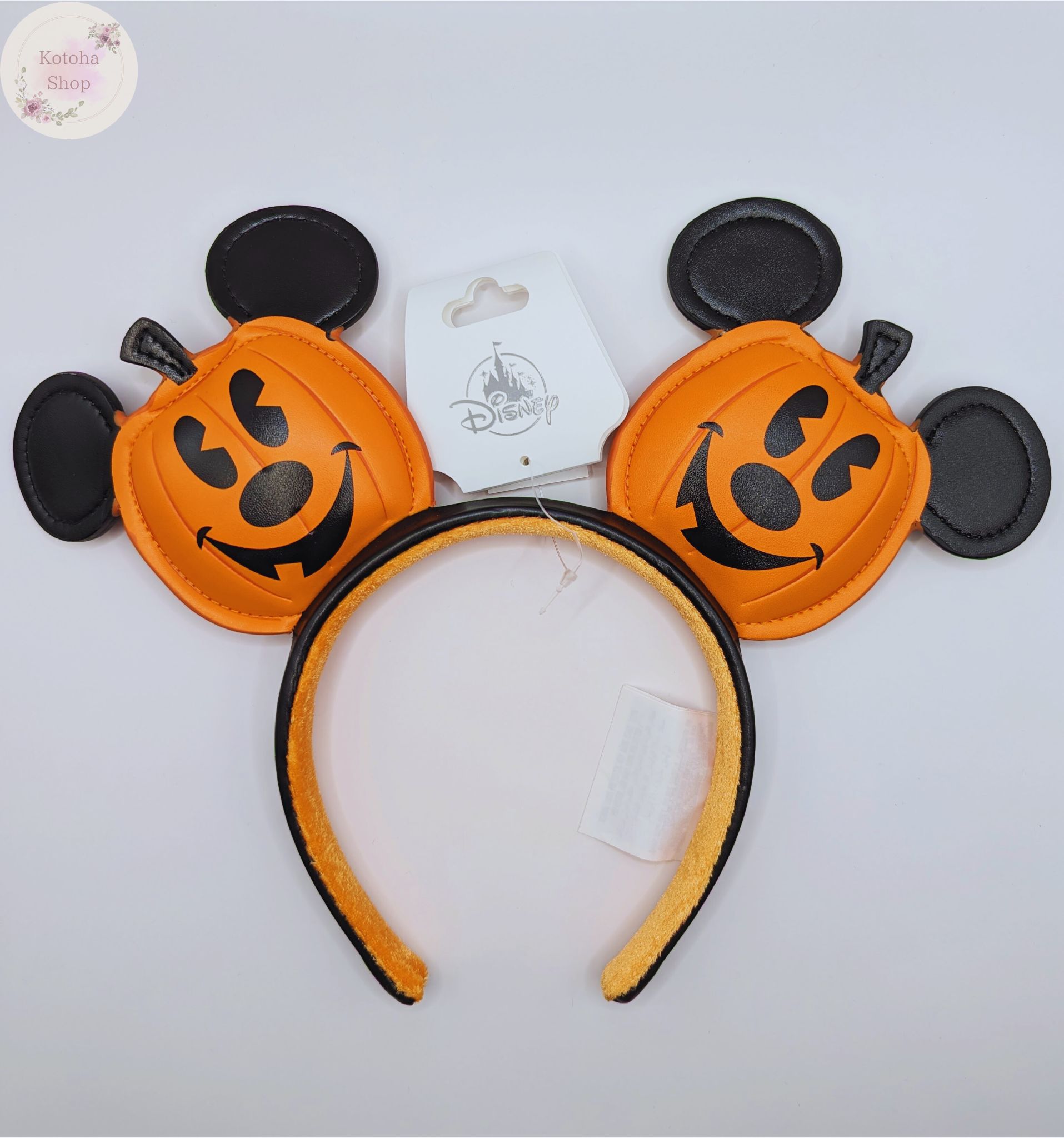 【香港ディズニー限定】 2023 ミッキー ハロウィン パンプキンカチューシャ ディズニーランド ディズニーシー 海外Disneyのサムネイル