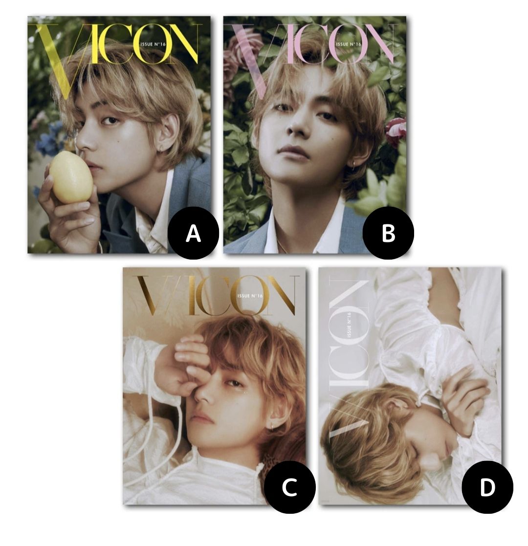 【4種選択】DICON VOLUME N°16 V : VICON PHOTOBOOK 防弾少年団 テテ テヒョンDICON ISSUE N16 V DICON公式特典(レンチキューラー)付き 【国内発送】のサムネイル