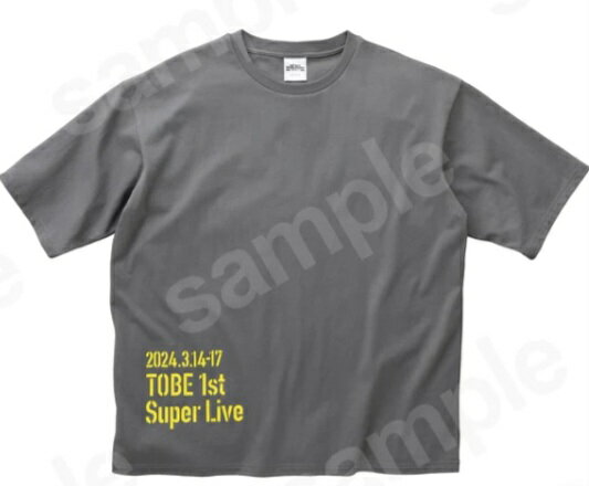 TOBE Number_i Tシャツ 東京ドーム ツアー TOBEライブ tobe 平野紫耀 岸優太 神宮寺勇太TOBE toHEROes Tシャツ グレーのサムネイル