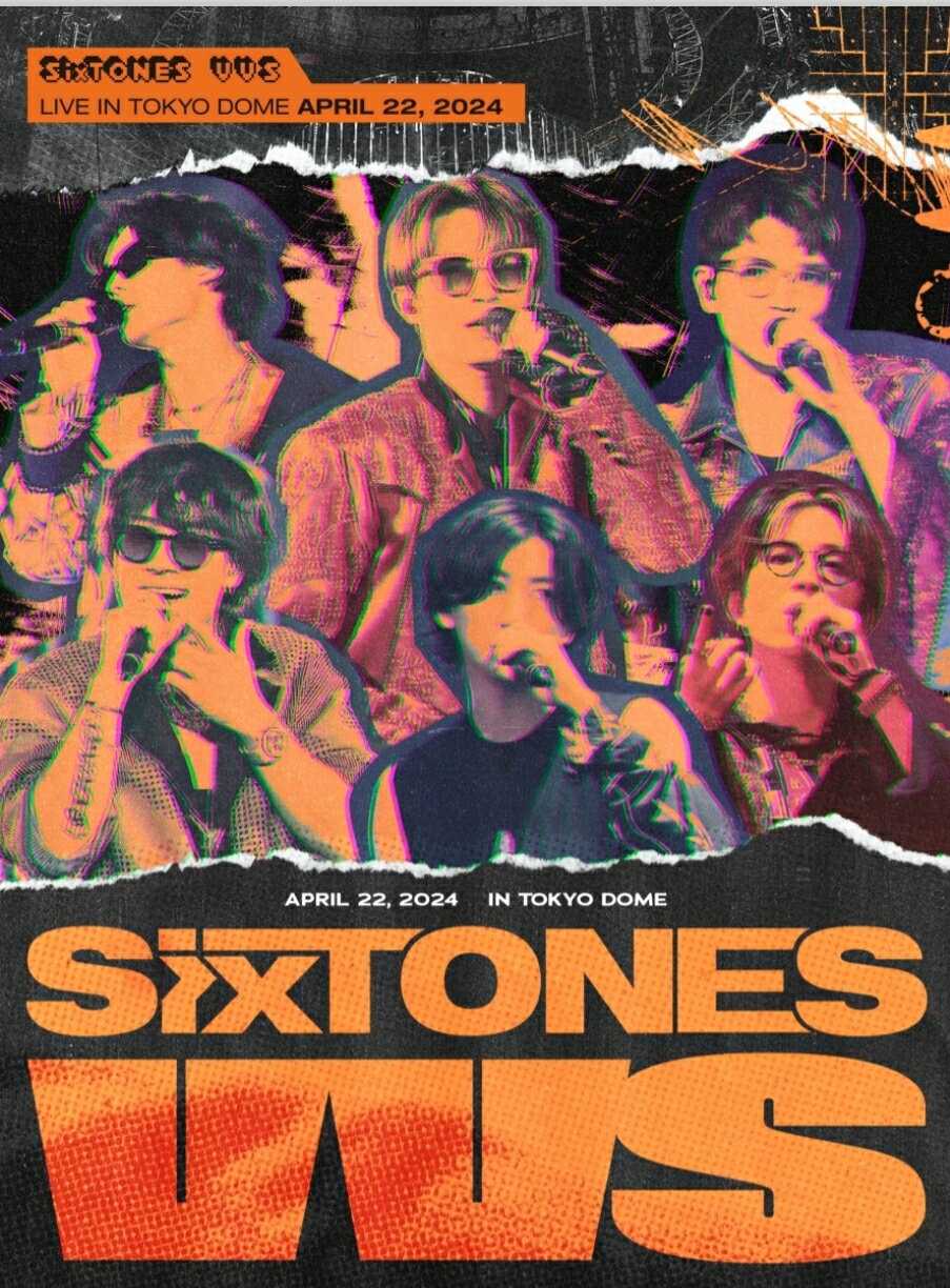 SixTONES VVS 初回盤 【Blu-ray】 【DVD】 ストーンズ ツアー ライブ ブルーレイのサムネイル