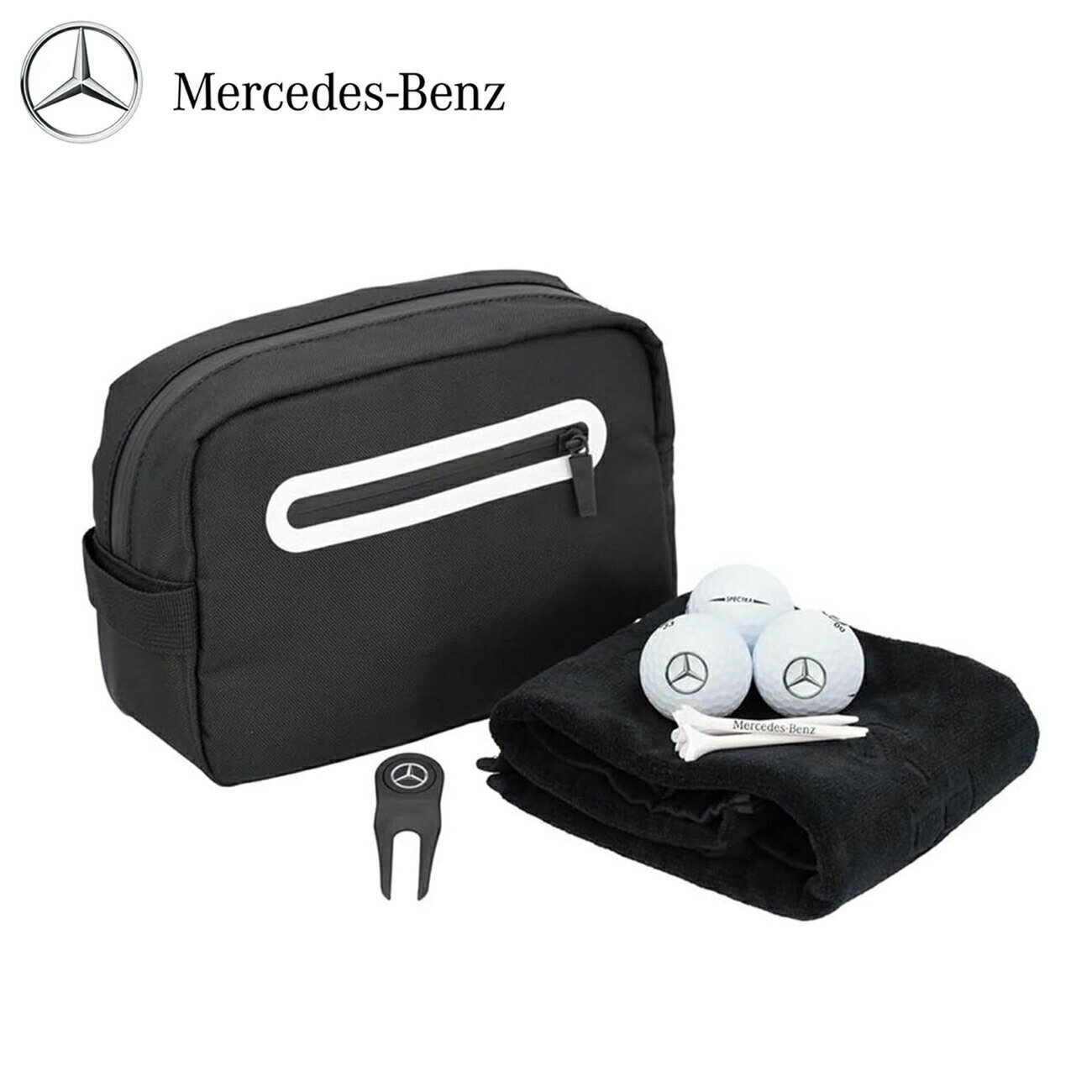【レビューキャンペーン実施中】 ゴルフ ギフトセット ラージ メルセデスベンツ ベンツコレクション ベ..