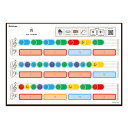 月(A4) Ratanotes ラタノーツ Ratatone ラタトーン 知育玩具 知育楽器 プレゼント 音楽初心者 モンテソーリ Steam教育 モンテッソー...