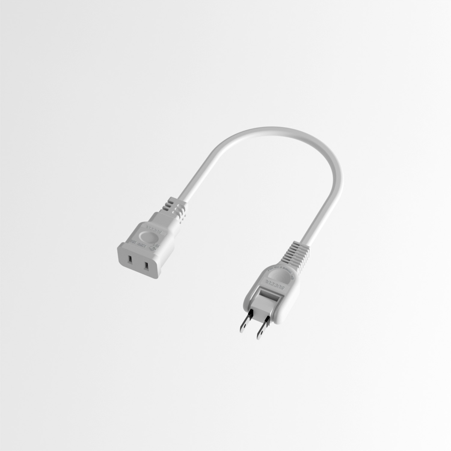 延長ケーブル 0.1m 10cm トラッキング 1個口 延長コード 電源タップ ホワイト 15A 1500W 二重被覆 スイングプラグ 断線に強い 耐寒 耐熱 電源延長コード 火災予防絶縁キャップ 配線長選べる すっきり配線 省スペース