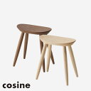 北欧 インテリア 雑貨 cosine コサイン 【エントランススツール】 メープル ウォルナット木製 天然木 日本製 シンプル 玄関 小物置き 隙間スペース ST-13NM ST-13NW