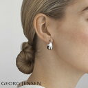 楽天KOTTE北欧 インテリア 雑貨 GEORG JENSEN （ジョージ ジェンセン） カーヴ（CURVE） ピアス シルバー ギフト 記念日 クリスマスプレゼント 高級 結婚式 入学式 入学式 ビジネス カジュアル