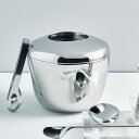 北欧 インテリア 雑貨 GEORG JENSEN (ジョージ ジェンセン) SKY アイスバケット＆トングセット