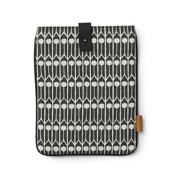 北欧 インテリア 雑貨 Littlephant (リトルファント ) タブレットケース 15インチ アイパッドケース IPADCASE Waves - Black/gray