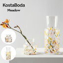 北欧 インテリア 雑貨 【KOSTA BODA】 コスタ ボダ Meadow フラワーベース 【カラー】Sサイズ Lサイズ 花瓶 北欧デザイン シンプル ガラス おしゃれ ガラス オブジェ 大きめ 小さめ 一輪挿し