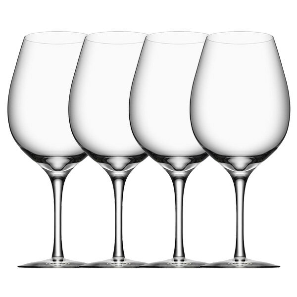 楽天KOTTE北欧 インテリア 雑貨 北欧食器 【Orrefors】オレフォス ワイングラス XL 4Pセット 61CL/ シンプルなグラス 赤ワイングラス 白ワイングラス 普段使い おもてなし 王室御用達