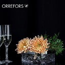 北欧 インテリア 雑貨 北欧食器 【Orrefors】CARAT フラワーベース 花瓶 ボウル カラット シンプル おもてなし 王室御用達 フラワーベース オブ...