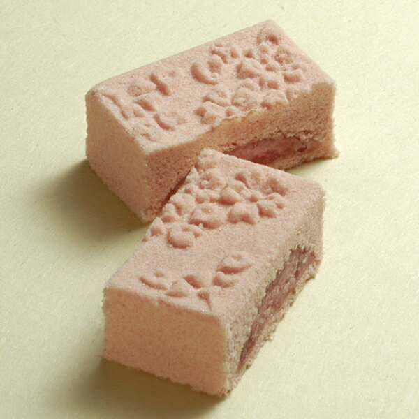 桜 スイーツ 和菓子 花の雲 1棹 押し物 お取り寄せ 手土産 ギフト お茶請け 伊賀 老舗 紅梅屋 送料込み 【あす楽】のサムネイル