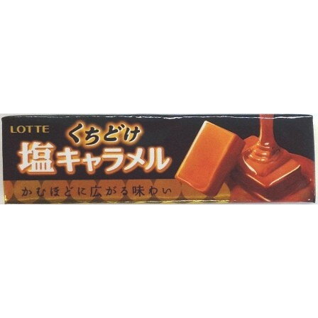 株式会社ロッテくちどけ塩キャラメル　10粒×10個セット【北海道・沖縄は別途送料必要】