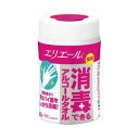 ■エリエール 薬用消毒できるアルコールタオル 80枚【商品詳細】・外皮消毒剤(ウェットティッシュ)です。・殺菌成分が手についたバイ菌をしっかり消毒。たっぷりの水分量で手指全体をしっかり消毒。・ふき応えを実感できるふんわり厚手シートを採用しています。・医薬部外品【効果・効能】手指・皮膚の洗浄・消毒【使用方法】※つめかえ用には必ず「エリエール 薬用 消毒できるアルコールタオル 70枚入」をご使用ください。(1)キャップを回してはずし、アルミシールを取り除きます。(2)ロール状タオルの中心部からシートをつまみ上げます。(3)つまみ上げたタオルの先端を広げ、真中をつまんで内側から取り出し口に通します。(4)キャップをしっかり回して閉めてからご使用ください。※ロール状タオルの外側から取り出し口にセットしないでください。【用法・用量】用時不織布シートを取り出し、そのまま手指又は皮膚に薬液を塗布する。【成分】●有効成分：ベンザルコニウム塩化物 0.05%○その他の成分：エタノール、プロピレングリコール、精製水【注意事項】・小児に使用させる場合には、保護者の指導監督のもとに使用させること。・目に入らないように注意すること。万一、目に入った場合には、すぐに水又はぬるま湯で洗うこと。なお、症状が重い場合には、眼科医の診療を受けること。・外用にのみ使用すること。広告文責：株式会社ドラッグピュア作成：201410MN神戸市北区鈴蘭台北町1丁目1-11-103TEL:0120-093-849製造販売：エリエールペーパーテック株式会社発売元：大王製紙株式会社162-0042 東京都新宿区早稲田町70-1TEL：0120-205-205(エリエールお客様相談室)区分：衛生日用品・日本製 ■ 関連商品 キズの消毒関連商品エリエール　その他の商品大王製紙株式会社　お取り扱い商品