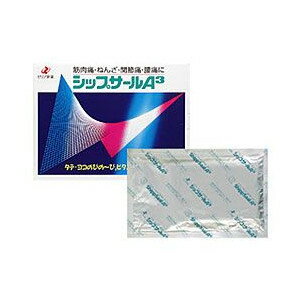 【第3類医薬品】【8月28日までポイント10倍!】ゼリア新薬株式会社シップサールA3 (10枚入)【北海道・沖縄は別途送料必要】