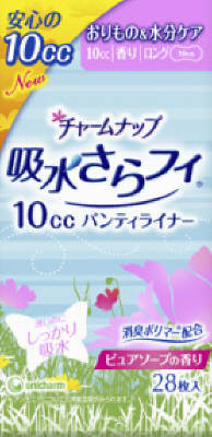 【本日楽天ポイント4倍相当】ユニ・チャーム株式会社チャームナップ 吸水さらフィ パンティライナー ロ..