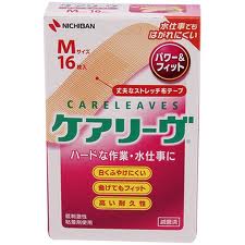 【本日楽天ポイント4倍相当】【送料無料】ニチバン株式会社ケアリーヴ　パワー＆フィット　Mサイズ　16枚入【RCP】【△】【CPT】
