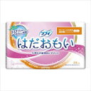 【商品説明】●かゆみの起きやすい敏感肌にやさしい！「ソフィ はだおもい 特に多い日の昼用 羽なし 24枚入」は、従来の不織布やメッシュとは異なる、ふんわりなみなみシートを採用し、かゆみ発生の一因となる経血が肌につく量を1/10(*)までカットした生理用ナプキンです。ふんわりなみなみシートは、隆起した部分と溝の部分が交互に繰り返された、開口と凹凸構造を持つFCLシートを採用し、表面に経血が残らない、表面にウェット感が残らない、経血が肌に付着しにくいといった優れた特性を持っています。シートの溝部分にできた開口から、経血が速やかに吸収され、ナプキン下層へと経血を引き込みます。また、隆起した部分は、低密度になっているので、表面に残った経血を高密度のナプキン下層へすばやく吸収します。これにより、表面に残る経血をわずか1/10(*)に減少、生理中のかゆみ発生の一因といわれている経血を肌がつきっぱなしになるのを防ぎます。「ふんわりなみなみシート」は、独自製法で、表面のやわらかさを保ちながら、なみなみ構造を実現。肌への接触面積を50%(*)に減らし、ナプキンとのこすれによる刺激を抑え、生理中の敏感肌にもやさしい。湿気を逃がして、汗まで吸い取り、嫌なムレを抑えます。羽なし23cm。*2007年8月(ユニ・チャーム)スリムタイプナプキン比広告文責：株式会社ドラッグピュア制作：201511YURI 神戸市北区鈴蘭台北町1丁目1-11-103TEL:0120-093-849製造販売：ユニ・チャーム株式会社 区分：衛生用材・日本製