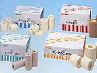 【本日楽天ポイント4倍相当】日東電工マイクロ・ラテックス処理　包帯止め不要の伸縮布自着包帯　キノ..