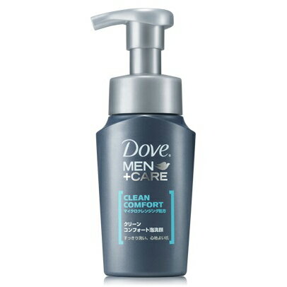 【BLACK FRIDAY 11/20 20:00～3％OFFクーポン！】【送料無料】ユニリーバ・ジャパン株式会社Dove(ダヴ)Men＋Care(メンプラスケア) クリーンコンフォート泡洗顔［本体ポンプ］130ml＜さわやかで清涼感のある香り＞＜男性向け＞(キャンセル不可)【△】【CPT】