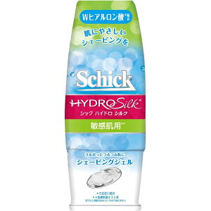 【店内商品3つ購入で使える3％OFFクーポン利用でP7倍相当】シック・ジャパン株式会社　シック ハイドロシルク　シェービングジェル 150g＜女性用・敏感肌用＞【北海道・沖縄は別途送料必要】