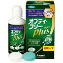 【本日楽天ポイント4倍相当】日本アルコン株式会社　オプティ・フリー plus(プラス) 120ml×1本入(携帯サイズ。レンズケース付き)＜洗浄・すすぎ・消毒・保存が1本で＞＜コンタクトレンズケア＞【医薬部外品】【北海道・沖縄は別途送料必要】【CPT】