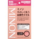 【本日楽天ポイント4倍相当!!】【送料無料】第一三共ヘルスケア株式会社 ミノン やさしく洗う弱酸性タオル 1枚＜敏感肌・乾燥肌の方へ＞＜洗浄用ボディタオル＞【△】