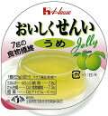 【おいしくせんい うめの商品説明】おいしくせんい1個で約7gの食物繊維が補給できます。■規格 63g■分類デザート類 ■機能 食物繊維強化■用途 デザート類■アレルゲン りんご■成分値栄養成分基準：製品1個（63g）あたり エネルギー(kcal) 46 水分(g) 47.8 たんぱく質(g) 0 脂質(g) 0 炭水化物(g) 15.1 灰分(g) 0.1 ナトリウム(mg) 41 カリウム(mg) 19 カルシウム(mg) 7 リン(mg) Tr 鉄(mg) Tr 亜鉛(mg) Tr 食物繊維(g) 7.3 食塩相当量(g) 0.1 ※ここに掲載されている栄養成分はあくまでも参考値です。 　　登録ミス等の可能性もございますので、正確な値については成分表をお取り寄せください。■治療用食材（メディカルフーズ）とは特別用途食品、特別保険用食品、病院向けの食品それらを含めた食品の総称で、医療機関や介護施設で使用されている栄養食品です。治療食や介護食と呼ばれる事もあります。特別用途食品とは、病者用、高齢者用など、特別な用途に適する旨の表示を厚生労働大臣が許可した食品です。病者、高齢者等の健康の保持もしくは回復の用に供することが適当な旨を医学的、栄養学的表現で記載し、かつ用途を限定したものです。米国においては、Medical Foods（以下、MF）といい、「経腸的に摂取または投与されるように処方され、科学的に明らかにされた原則に基づき、栄養状態の改善の必要性があることが、医学的評価により立証された疾患や病状に対して、特別な栄養管理を行うための食品」と定義、確立されており、濃厚流動食品も含まれています。病者の栄養管理に関する効果の標榜も可能で、販売方法についても特に規制はなく、スーパー等の食品量販店においても購入可能となっています。以前は病院の調理室でミキサーや裏ごし器などを用いて調理、調合されていましたが、労働力や衛生面など多くの問題がありました。現在は、企業の優れた技術により、衛生的で自然の食品を用いた経口、経管用「濃厚流動食」缶詰になり、レトルトパックなどとして市販されています。広告文責及び商品問い合わせ先 広告文責：株式会社ドラッグピュア作成：201111W神戸市北区鈴蘭台北町1丁目1-11-103TEL:0120-093-849製造・販売元：ハウス食品株式会社〒102-8560東京都千代田区紀尾井町6番3号TEL　03-3264-1231（大代表） ■ 関連商品■食品・特別用途食品ハウス食品