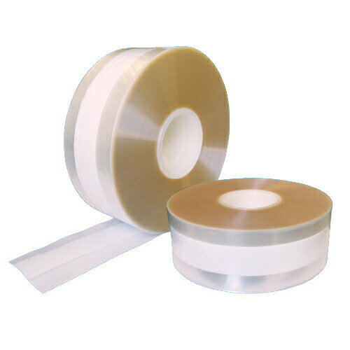 【本日楽天ポイント4倍相当】株式会社ドラッグピュア　分包紙　A113T　セロポリ薄口白帯　70W×330m巻［713113］1巻＜Aタイプ＞＜マルチ分包紙＞