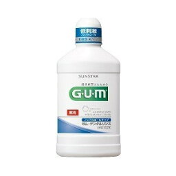 【本日楽天ポイント4倍相当】サンスター株式会社GUMデンタルリンス　ノンアルコール ( 500mL )【医薬部外品】＜歯周病菌を殺菌＋毒素(LPS)もまとめて除去＞【北海道・沖縄は別途送料必要】