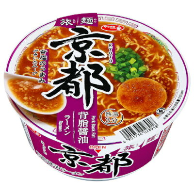 神戸たんぽぽ薬房 【スーパーSALE 2%OFFクーポン3つ以上購入なら3%OFFクーポン有】サンヨー食品株式会社サッポロ一番 旅麺 京都 背脂醤油ラーメン 87g×12個セット【RCP】【■■】