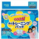 【本日楽天ポイント4倍相当!!】大王製紙株式会社グーン(GOO.N) 安心トレーニングパッド（34枚入）＜2つ折りで装着らくらく！＞