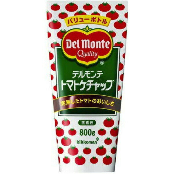 【本日楽天ポイント4倍相当】キッコーマン食品 株式会社デルモンテ　トマトケチャップ 800g×24個セット【RCP】