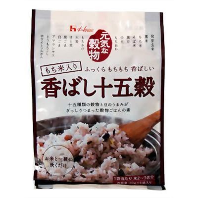 【本日楽天ポイント4倍相当】4902402817551元気な穀物 香ばし十五穀(180g)<十五酒類の穀物が入った健康的なご飯が楽しめます>【CPT】