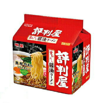 神戸たんぽぽ薬房 【スーパーSALE 2%OFFクーポン3つ以上購入なら3%OFFクーポン有】明星食品 株式会社明星 評判屋重ねだし醤油ラーメン 86g (めん量80g)5食パック×6個セット【RCP】【■■】