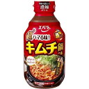 ■製品特徴アサリ、ホタテ、オキアミ、鮭、かつおの旨味を効かせたコク深い味わいのキムチ鍋の素です。■内容量300ml■原材料果糖ぶどう糖液糖、アミノ酸液、みそ、醸造酢、魚醤(魚介類)、魚介エキス(オキアミ、鮭、アサリ、ホタテ)、食塩、りんご、チキンエキス、砂糖、にんにく、乳酸発酵調味料、唐辛子、酵母エキス、かつお節、調味料(アミノ酸等)、パプリカ色素、ベニコウジ色素、香辛料抽出物、(原材料の一部に小麦を含む)■栄養成分表示100mlあたり：エネルギー 89kcal、たんぱく質 5.5g、脂質 1.0g、炭水化物 14.0g、食塩相当量 9.2g■使用方法キムチ鍋 (4〜5人分)【材料】・豚バラ薄切り肉：300g・白菜：1/4株・長ねぎ：2本・えのきたけ：1袋・ニラ：1束・豆腐：1丁・エバラキムチ鍋の素：300ml・水：600ml【作る】（1）豚肉は一口大に、白菜はざく切りに、長ねぎは斜め切りに、えのきたけは石づきを切りほぐし、ニラは4〜5cmの長さに、豆腐は水きりして食べやすい大きさに切ります。（2）鍋に「エバラキムチ鍋の素」と水を入れて火にかけ、ニラ以外の材料を加えて煮込みます。（3）仕上げにニラを加えて、出来あがりです。■注意事項開栓前は直射日光を避け常温で保存してください 開栓したら必ず冷蔵庫に入れてください。 開栓後は早めに使用してください。われもの注意です。 開栓時は液はねに注意してください。開封前賞味期限12ヶ月アレルギー物質：小麦・さけ・大豆・鶏肉・りんご・魚介類【お問い合わせ先】こちらの商品につきましての質問や相談は、当店(ドラッグピュア）または下記へお願いします。エバラ食品工業株式会社〒220-0012 神奈川県横浜市西区みなとみらい4丁目4番5号　横浜アイマークプレイス14階電話：0120-892-970月曜日&#12316;金曜日 9&#12316;17時（祝日および年末年始の休業日を除く）広告文責：株式会社ドラッグピュア作成：201908YK神戸市北区鈴蘭台北町1丁目1-11-103TEL:0120-093-849製造販売：エバラ食品工業株式会社区分：食品・日本文責：登録販売者 松田誠司■ 関連商品鍋関連商品エバラ食品工業株式会社お取り扱い商品