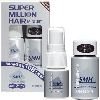 ルアン株式会社スーパーミリオンヘアーミニセットダークブラウン（1セット）＜簡単カバー＞【CPT】