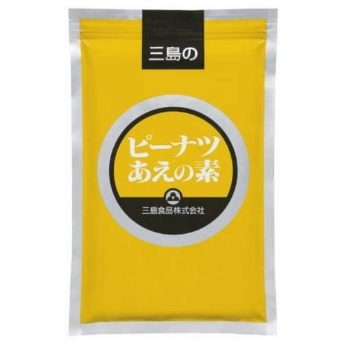 ■製品特徴ゆでるなどした後、水気を切った野菜に混ぜるだけで手軽に「ピーナツあえ」ができあがる粉末調味料です。香りよく煎ったピーナツのコクと甘味が一段とおいしく仕上げます。にんじん、もやし、小松菜などの野菜とも相性ぴったりです。■内容量500g■原材料ローストピーナッツ（国内製造）、砂糖、食塩、粉末しょうゆ、昆布エキス、鰹風味調味料／調味料（アミノ酸等）、加工でん粉、酸化防止剤（ビタミンE）、（一部に小麦・落花生・大豆を含む）■栄養成分表示【8g当たり】エネルギー40kcal、たんぱく質1.6g、脂質2.4g、炭水化物3.0g、食塩相当量0.8gこの表示値は、目安です。※8gはゆで野菜100gに使用する量です。■賞味期限製造日より365日■注意事項直射日光、高温多湿を避けてください。■アレルギー小麦・落花生・大豆【お問い合わせ先】こちらの商品につきましての質問や相談は、当店(ドラッグピュア）または下記へお願いします。三島食品株式会社〒730-8661 広島県広島市中区南吉島2丁目1番53号電話：082-245-3211受付時間：8:30〜17:00（土、日、祝日、夏季休業日、年末年始を除く）広告文責：株式会社ドラッグピュア作成：202110AY神戸市北区鈴蘭台北町1丁目1-11-103TEL:0120-093-849製造販売：三島食品株式会社区分：食品・日本製文責：登録販売者 松田誠司■ 関連商品ピーナッツ関連商品三島食品株式会社お取り扱い商品