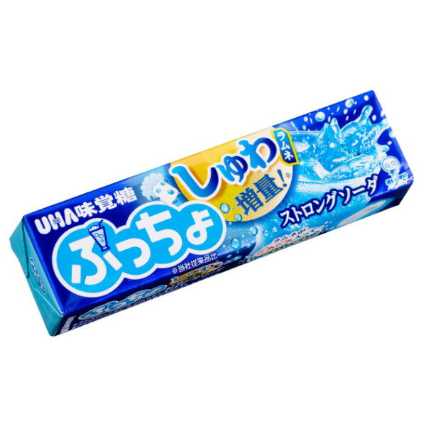 【本日楽天ポイント4倍相当!!】【送料無料】味覚糖株式会社ぷっちょスティック　ストロングソーダ 10粒×10個セット【RCP】【△】