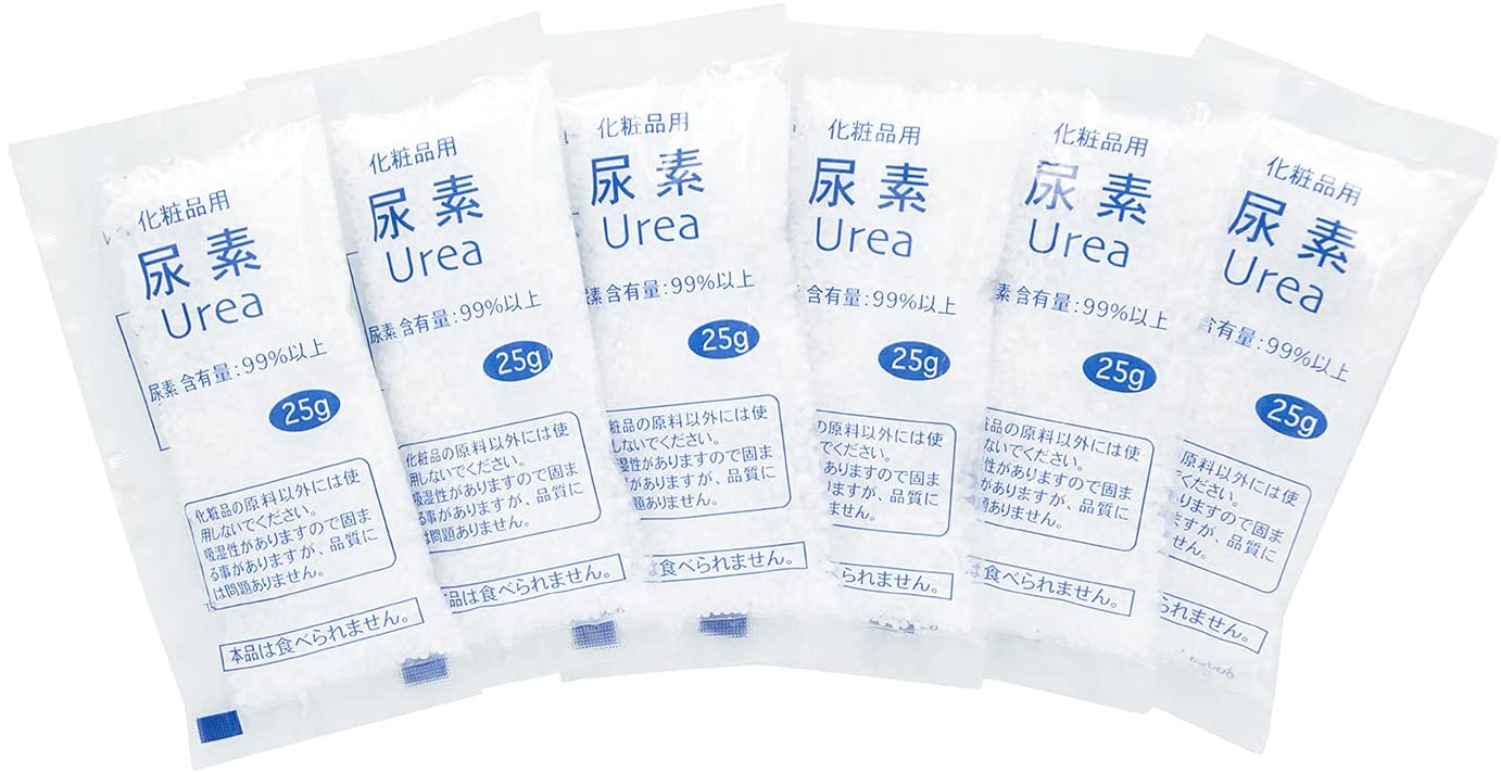 【本日楽天ポイント4倍相当】【☆】【送料無料】トーヤク株式会社化粧品用尿素分包タイプ (25gx6包)【△】