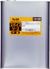 【楽天スーパーSALE 3％OFFクーポン 6/11 01:59迄】【送料無料】【お任せおまけ付き♪】S＆Bスパイスソース中濃　4L×4個【受注生産品】（発送までに7～10日かかります・ご注文後のキャンセルは出来ません）【RCP】【△】