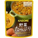 【本日楽天ポイント4倍相当】【送料無料】【お任せおまけ付き♪】カゴメ株式会社　カゴメ 野菜たっぷり かぼちゃのスープ 160g×30個入＜化学調味料無添加＞(商品発送に6-10日程)(キャンセル不可)【北海道・沖縄は別途送料必要】【△】